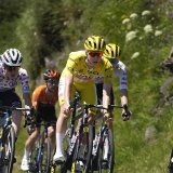 Le Covid est à nouveau très présent dans le peloton du Tour KEYSTONE/AP/Jerome Delay